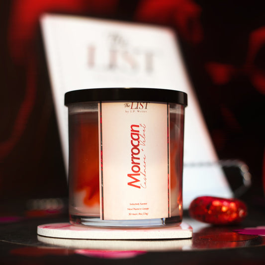 The List Candle by J.P. Writes